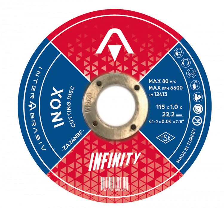 Отрезной круг Interflex AO24TBF 350x3,5x25,40мм, Т41
