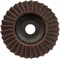 Круг конический лепестковый нетканый тарельчатый Interflex 125мм Coarse