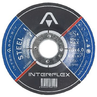 Обдирочный круг Interflex AO24NBF, Т27 125x6x22мм