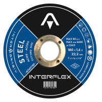 Отрезной круг Interflex STEEL AO60TBF 125x1x22мм, Т41