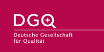 Logo: Deutsche Gesellschaft für Qualität